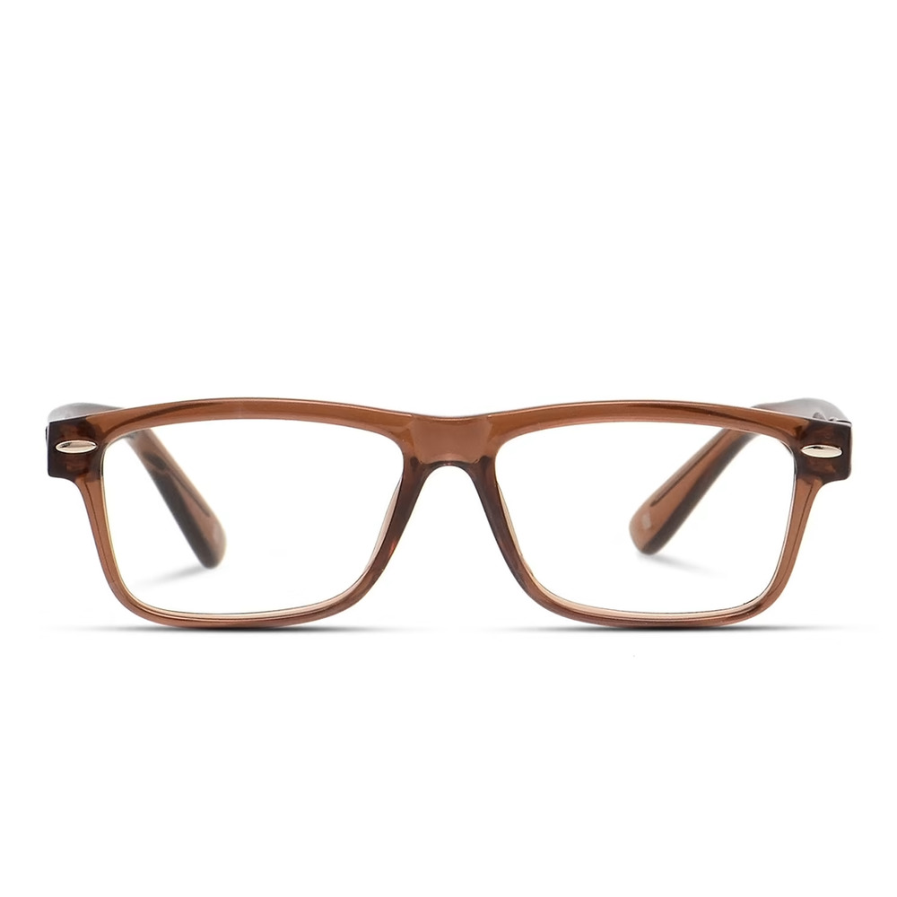 MUSE 35-000088 CLEAR BROWN EYEGLASSES SUNGLASSES FRAMES 50-14-145